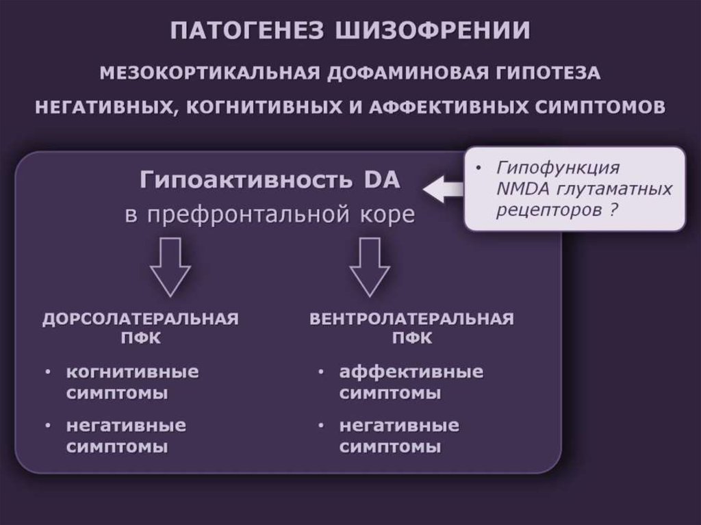 Этиология шизофрении