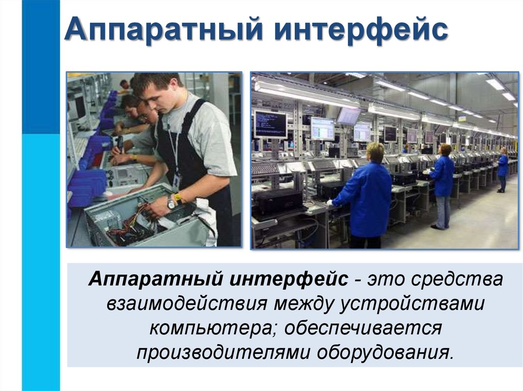 Аппаратно программный интерфейс средства взаимодействия. Аппаратный Интерфейс. Специальный аппаратный Интерфейс.