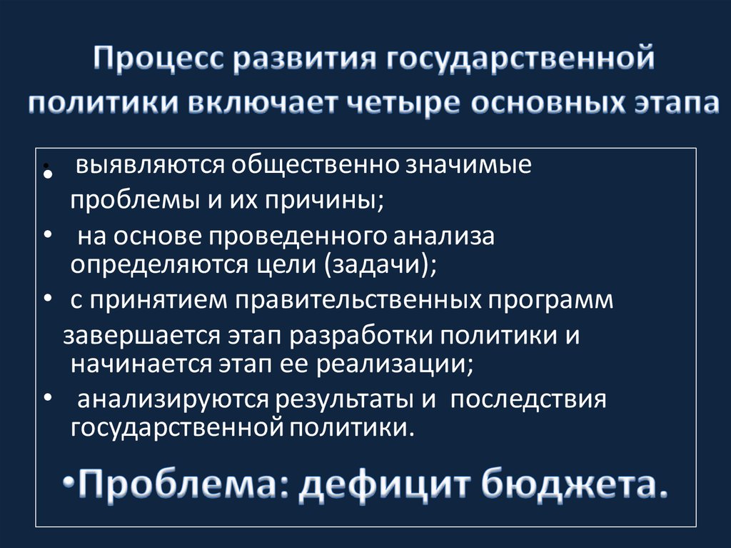 Государственный процесс. Этапы развития государственной политики. Процесс развития государственной политики. Этапы процесса развития государственной политики. Этапы формирования гос политики.