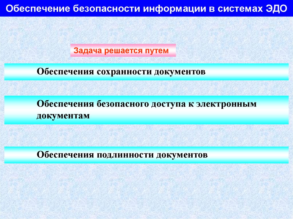 Путем обеспечения. Обеспечение безопасности информации. Инструкция по обеспечению безопасности информации Эдо.