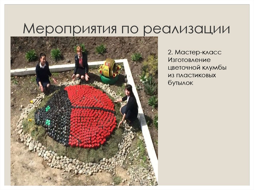 Мероприятия по реализации проекта: