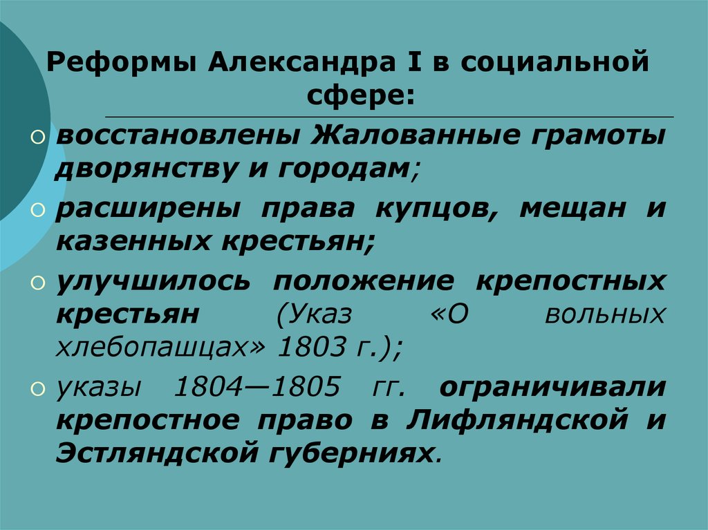 Сфера восстановления. Реформы Александра 1 в социальной сфере. Александр 1 социальная сфера. Александр 1 в соц сфере. Восстановление жалованной грамоты дворянству Александр 1.