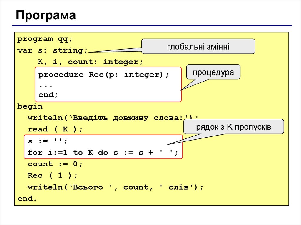 Приложение program. Локальные переменные в Паскале. Глобальные переменные Паскаль. Локальные и глобальные переменные Паскаль. Локальная переменная Паскаль.