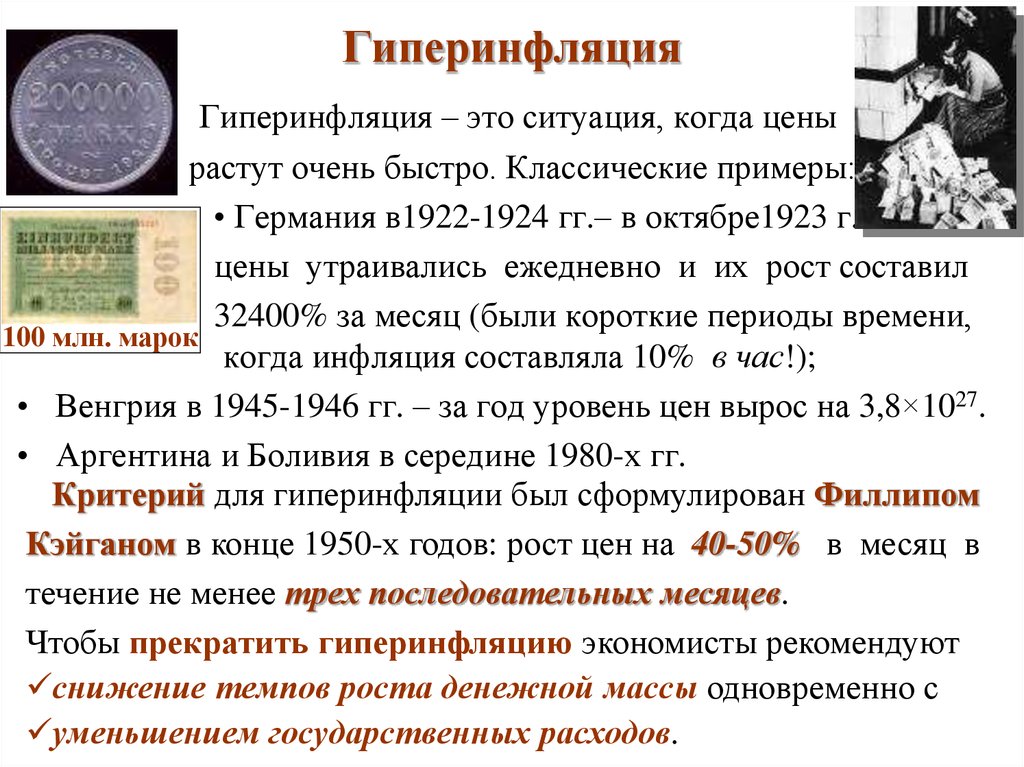 3 гиперинфляция