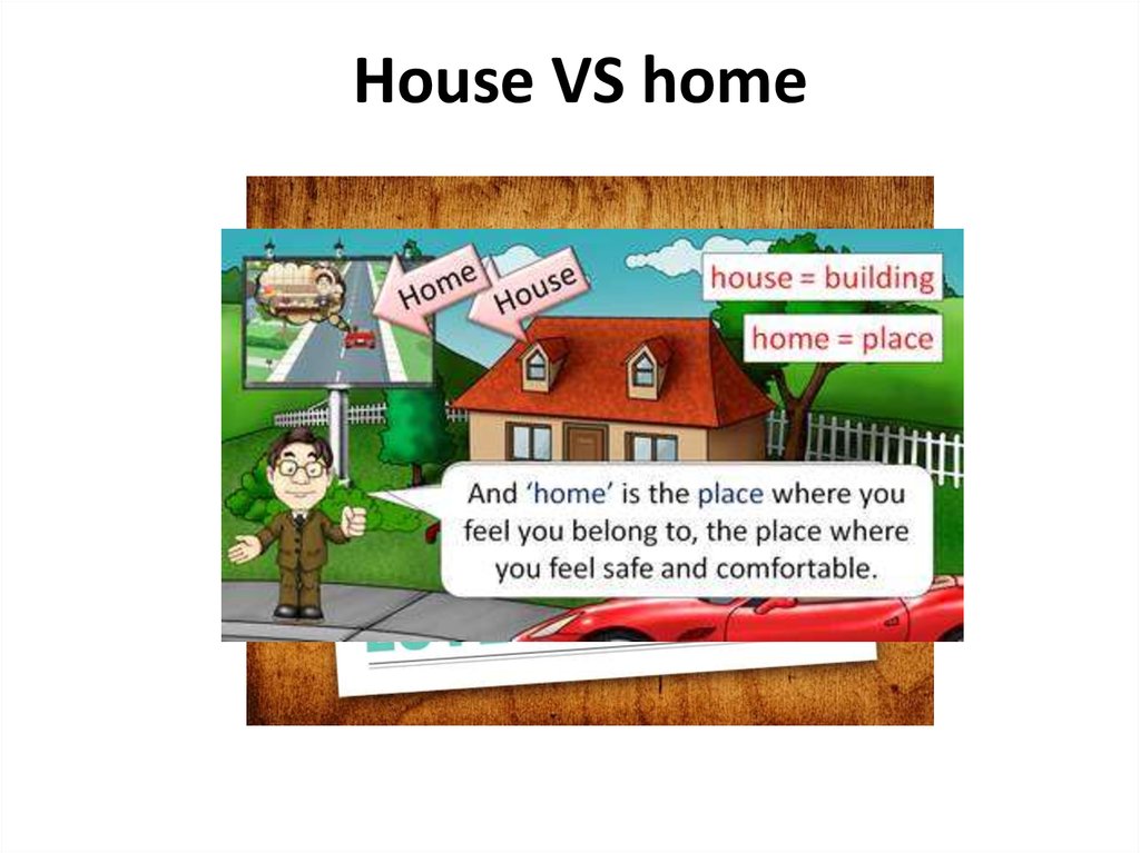 House VS home