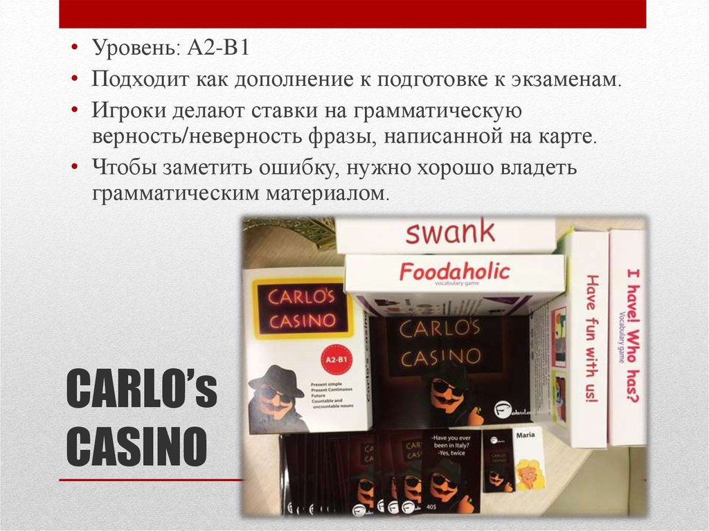 CARLO’s CASINO