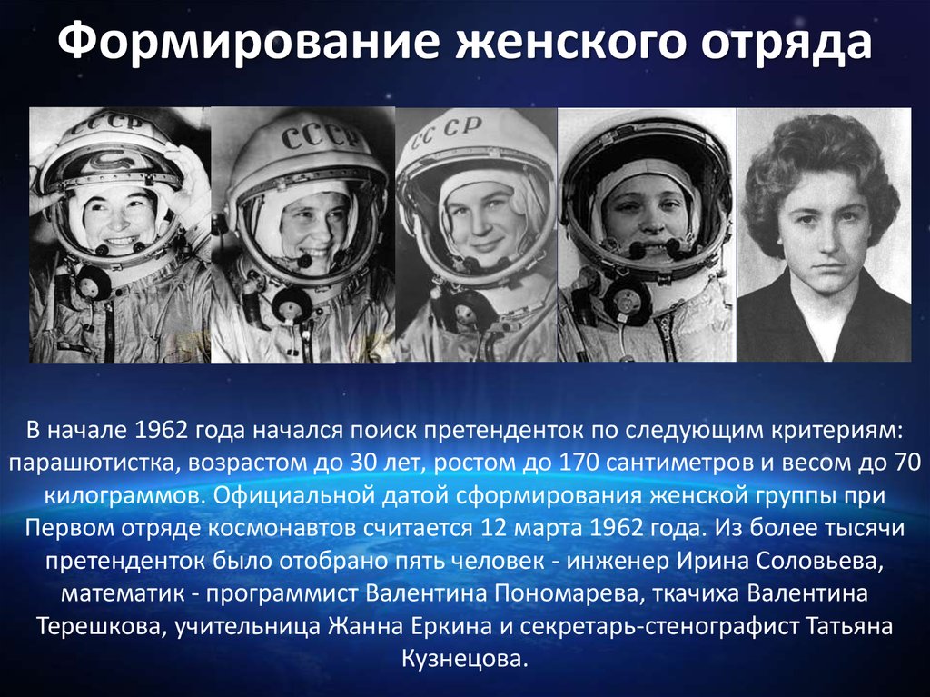 Первый советский космонавт полетевший в космос. Первые советские космонавты.