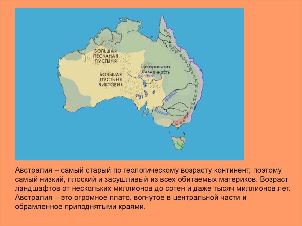 Материк австралия 5 класс презентация