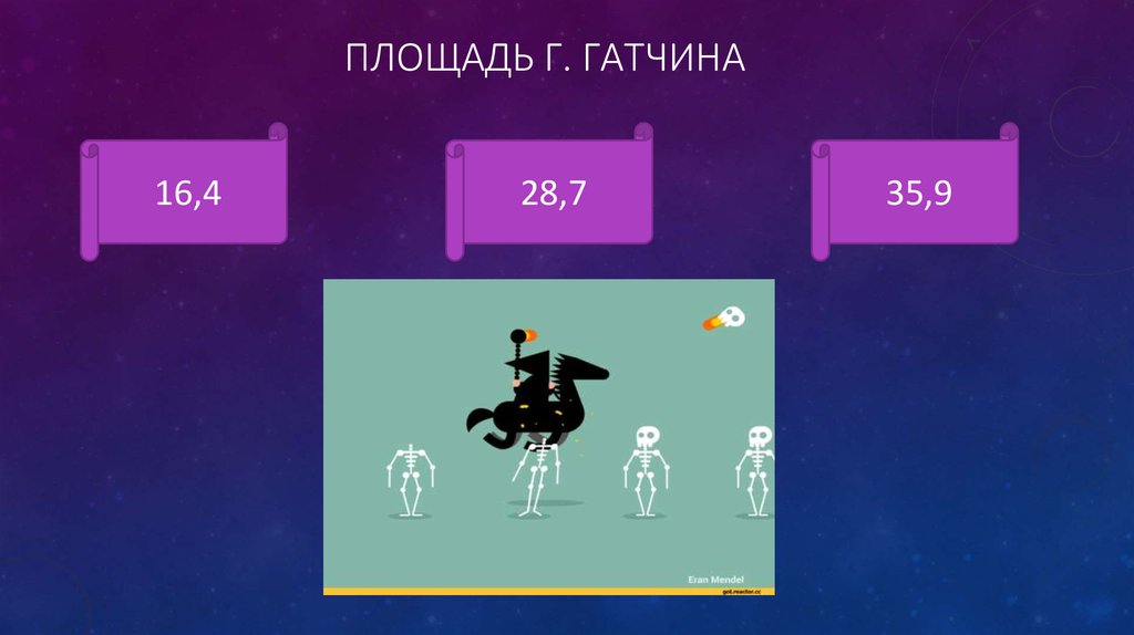 Площадь г. гатчина