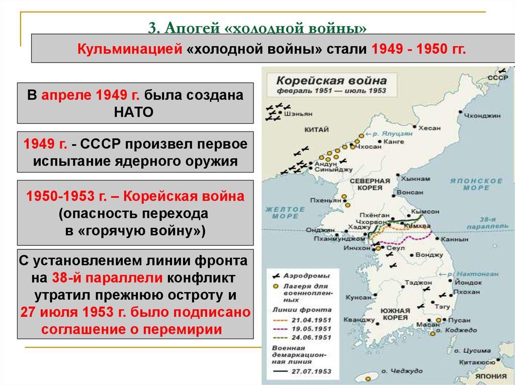 Корейская война план