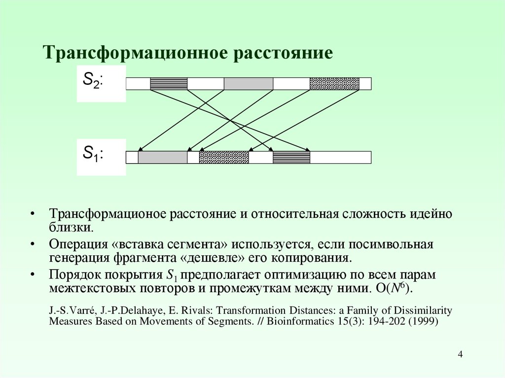 Расстояния относительны. Колмогоровская сложность. Расстояние относительно. Межтекстовые связи. Колмогоровская сложность и алгоритмическая случайность.