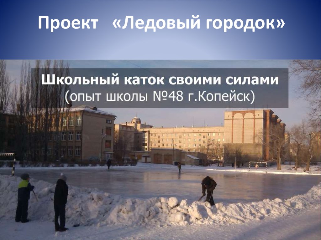 Проект «Ледовый городок»