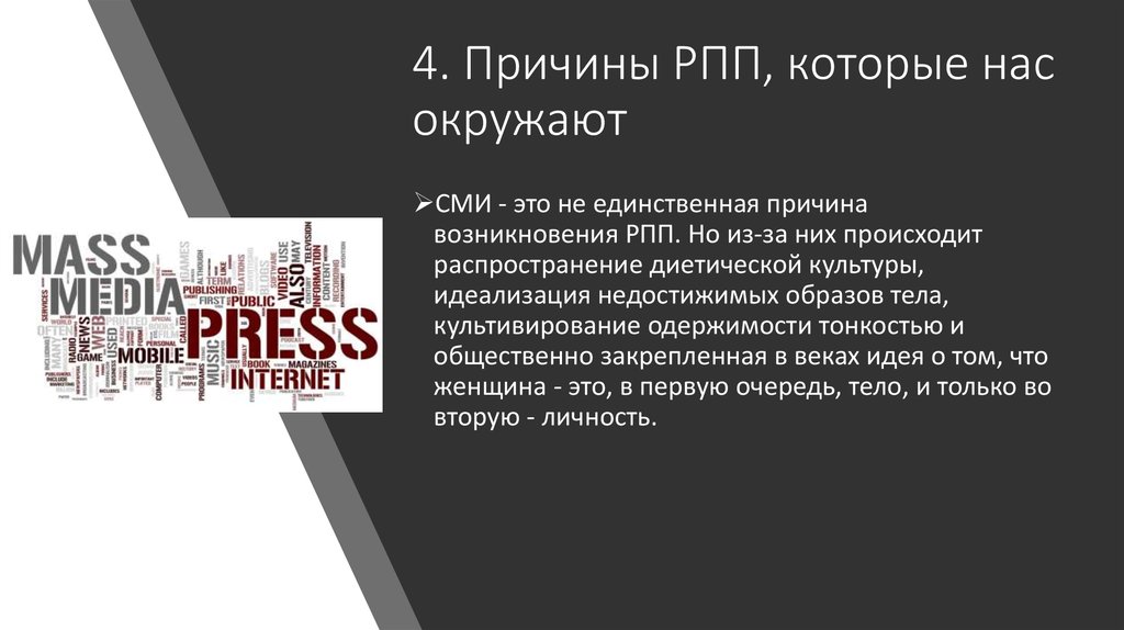 Расстройство пищевого поведения у подростков проект