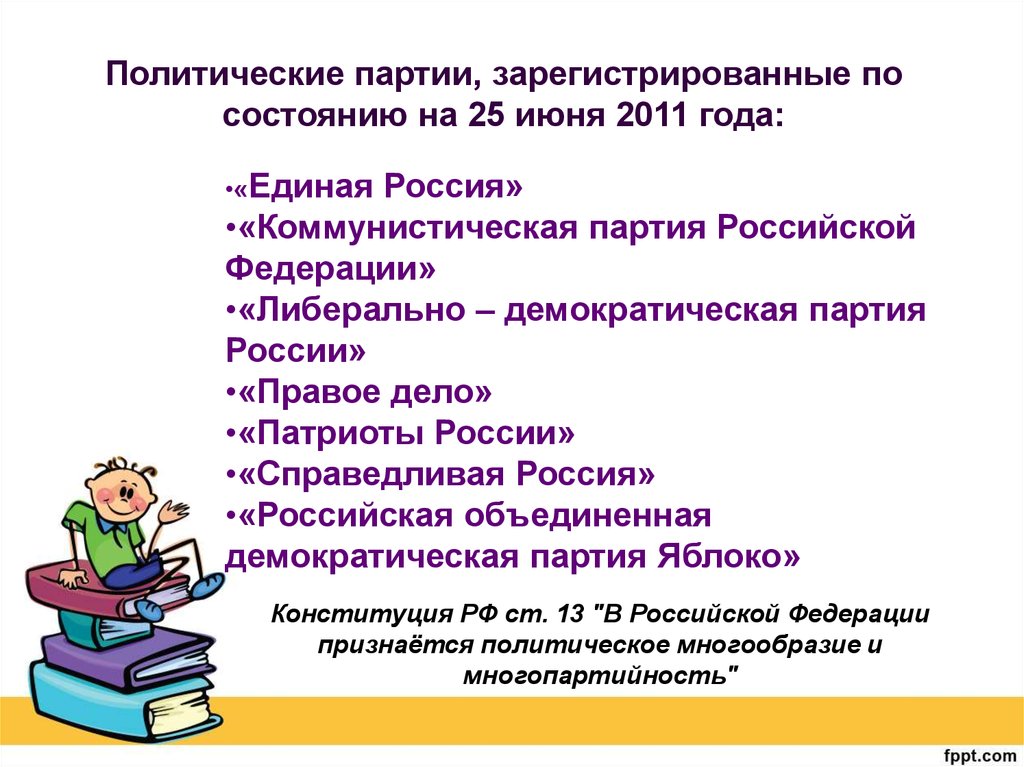 Презентация партия дела