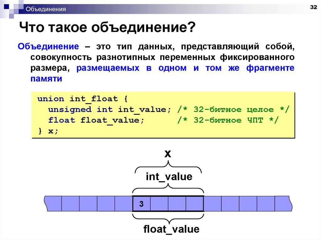 Объединенная информация. Объединение. Объединение данных. Виды объединения данных. Массив структура и объединение.