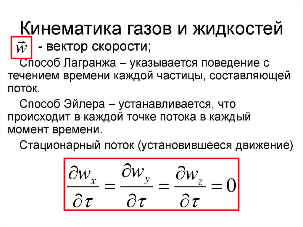 Законы динамики кинематики