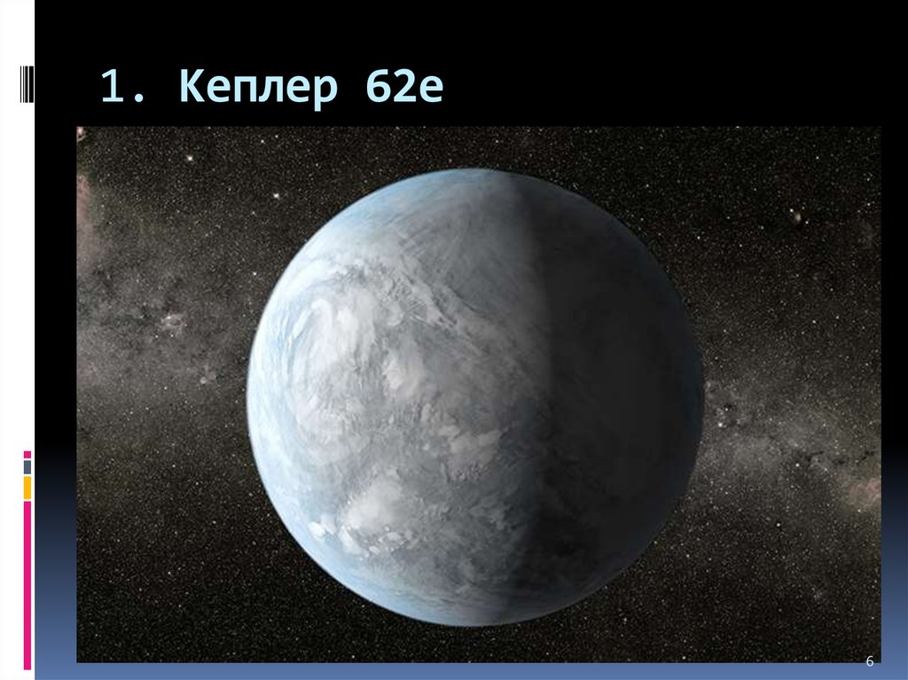 1. Кеплер 62e
