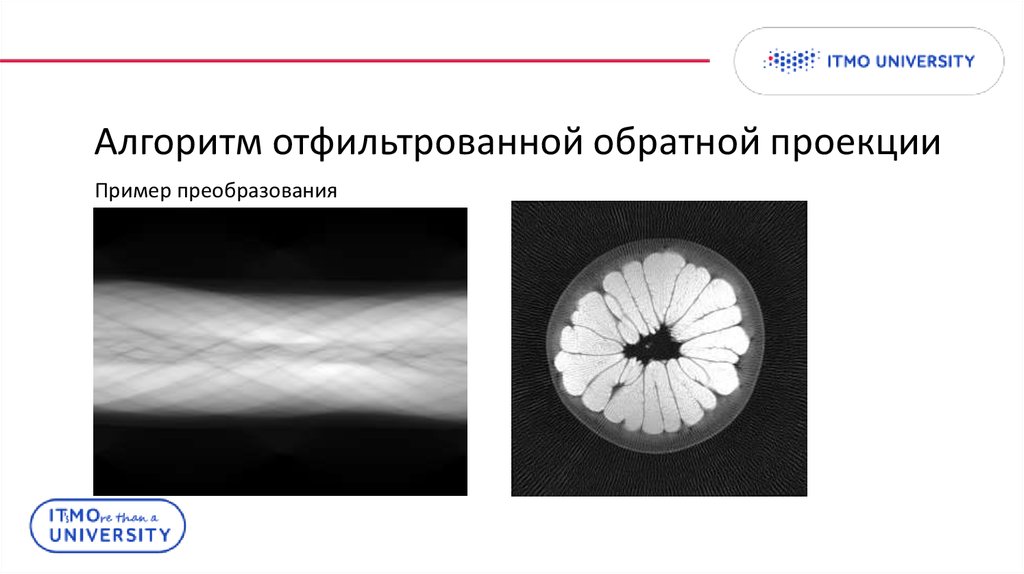 Алгоритм отфильтрованной обратной проекции