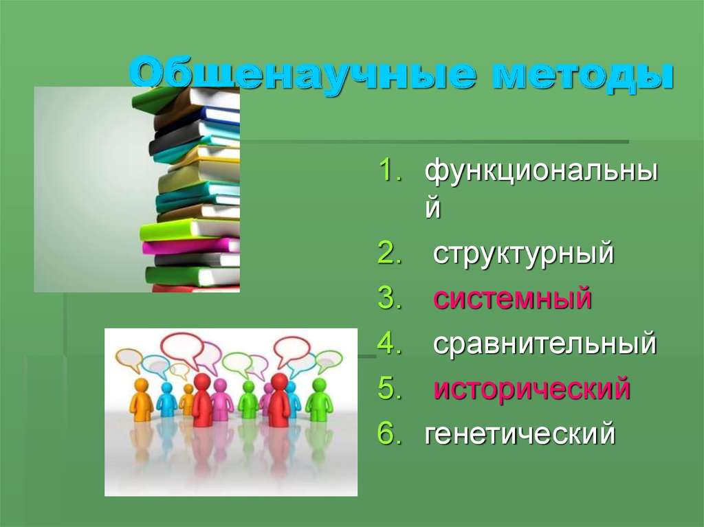 Общенаучные методы