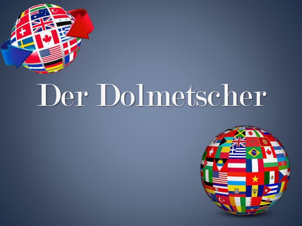 Der Dolmetscher - Online Presentation