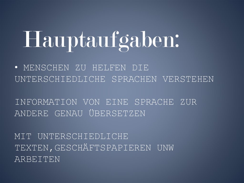 Menschen zu helfen die unterschiedliche sprachen verstehen Information von eine Sprache zur andere genau übersetzen mit
