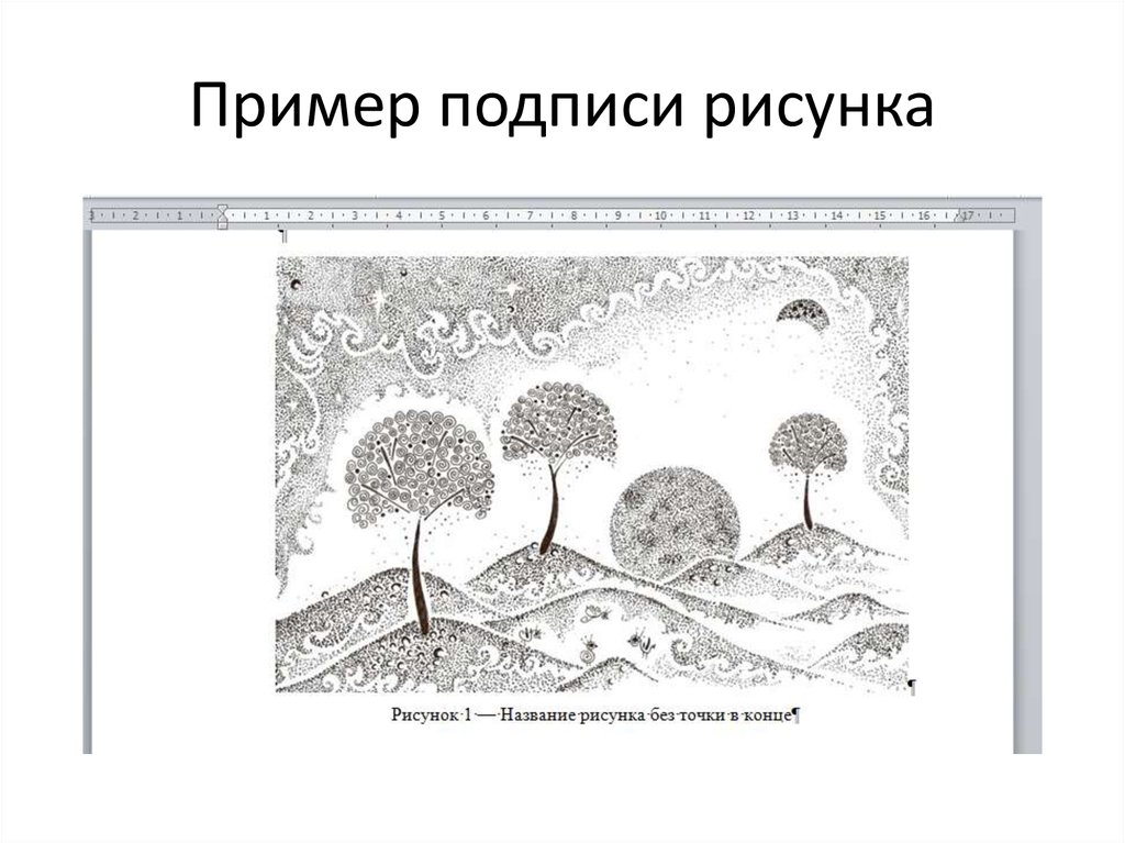 Правильная подпись рисунка. Подпись рисунка по ГОСТУ. Как подписать рисунок. Как подписывать рисунки по ГОСТУ. Оформление рисунков в реферате.