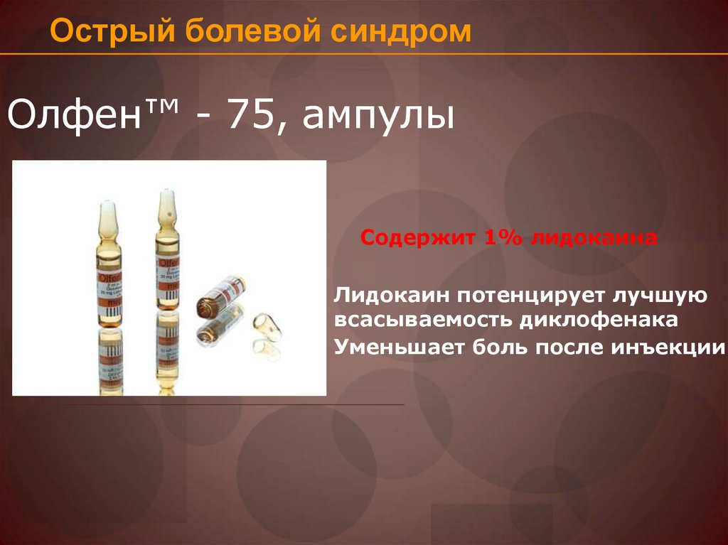 Олфен™ - 75, ампулы