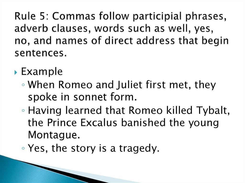 Commas And Conjunctions Prezentaciya Onlajn