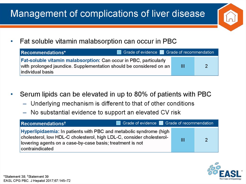Management of complications of liver disease