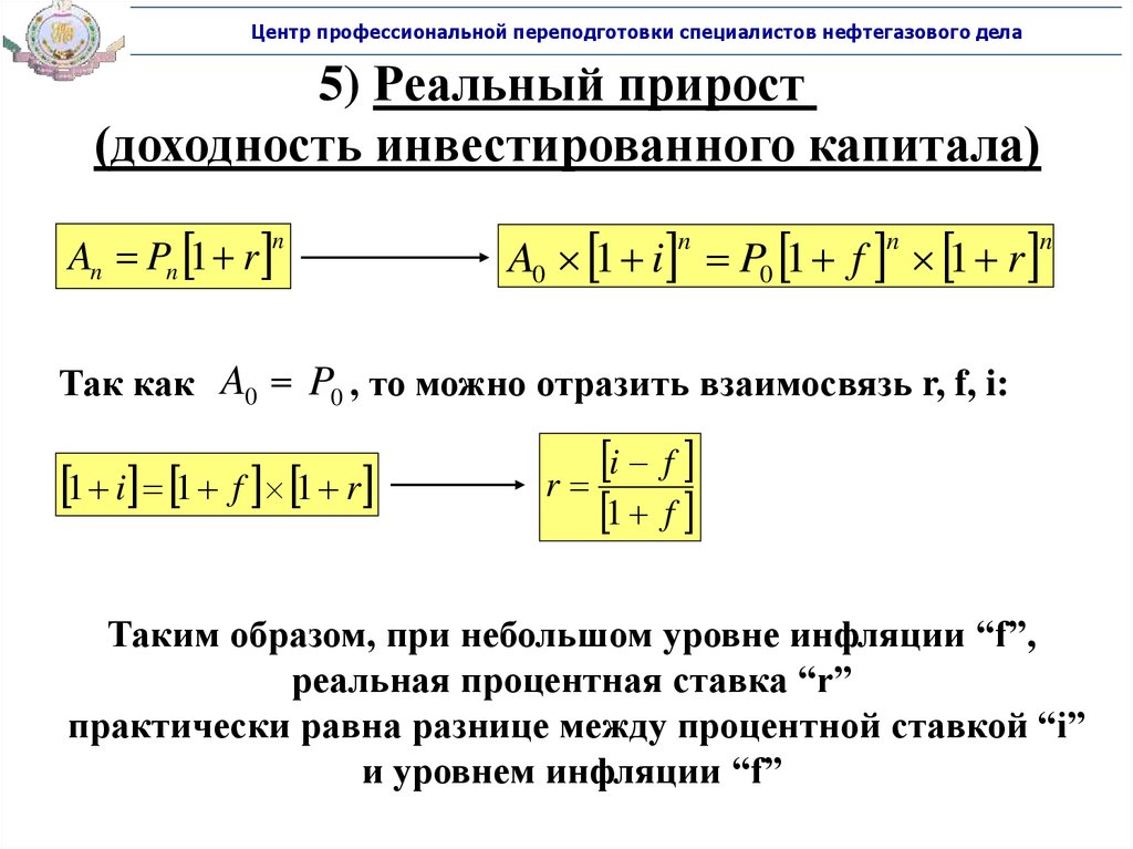 Разница равна. Виды процентной ставки разность между номинальной.