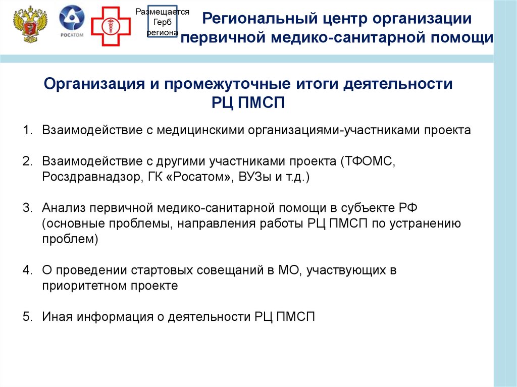 Реестр организаций здравоохранения