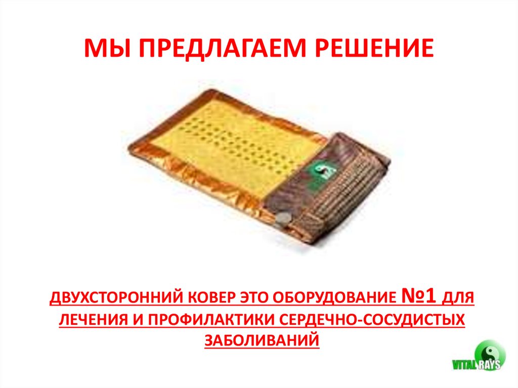 МЫ ПРЕДЛАГАЕМ РЕШЕНИЕ