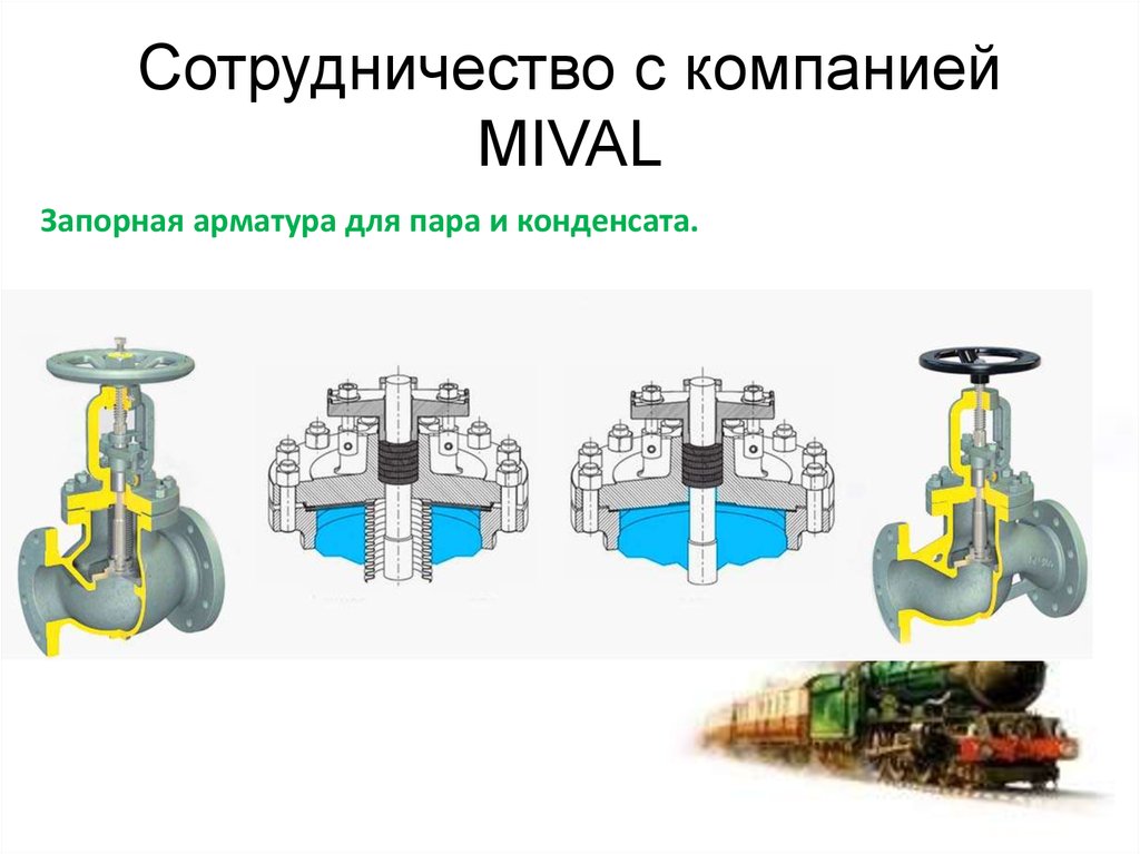 Сотрудничество с компанией MIVAL