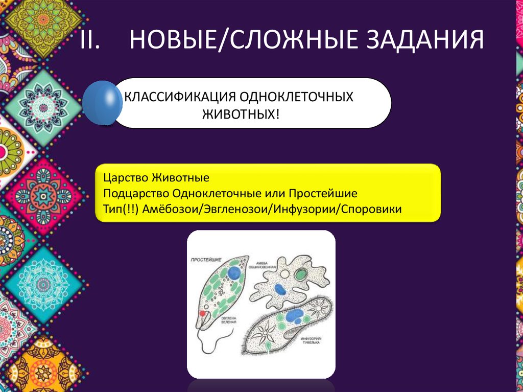 Сложные миссии. Инфузория.