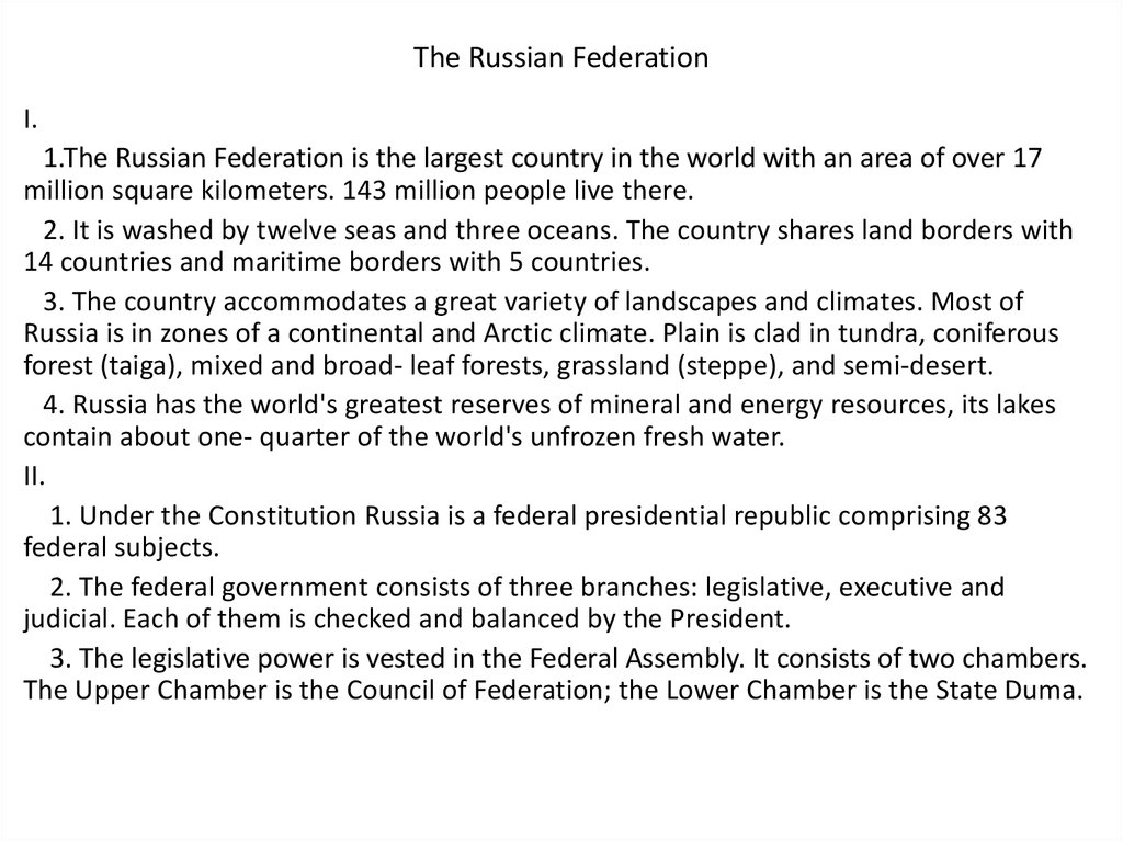 Russian federation text