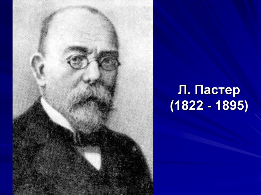 Л пастер. Л.Пастер (1822—1895). L. Pasteur, 1822-1895.