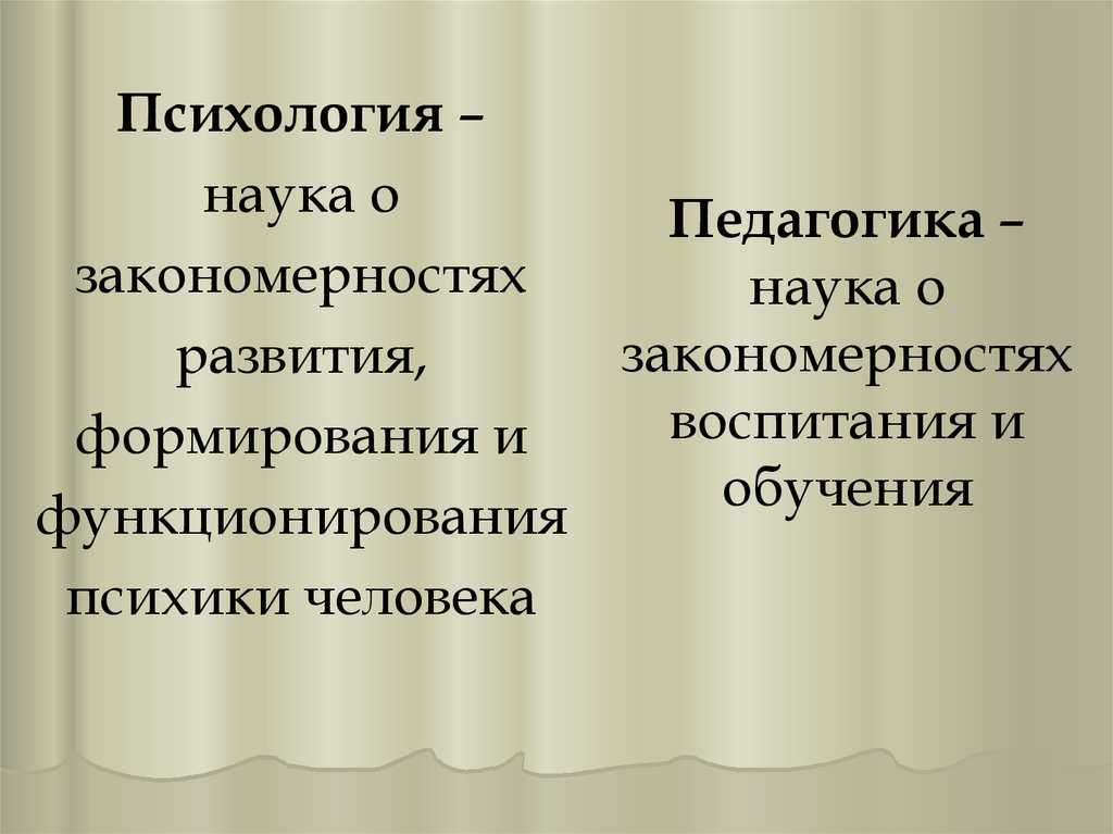 Научная педагогика. Наука о закономерностях воспитания. Педагогика это наука о закономерностях. Психология это наука о закономерностях. Человек это в педагогике.