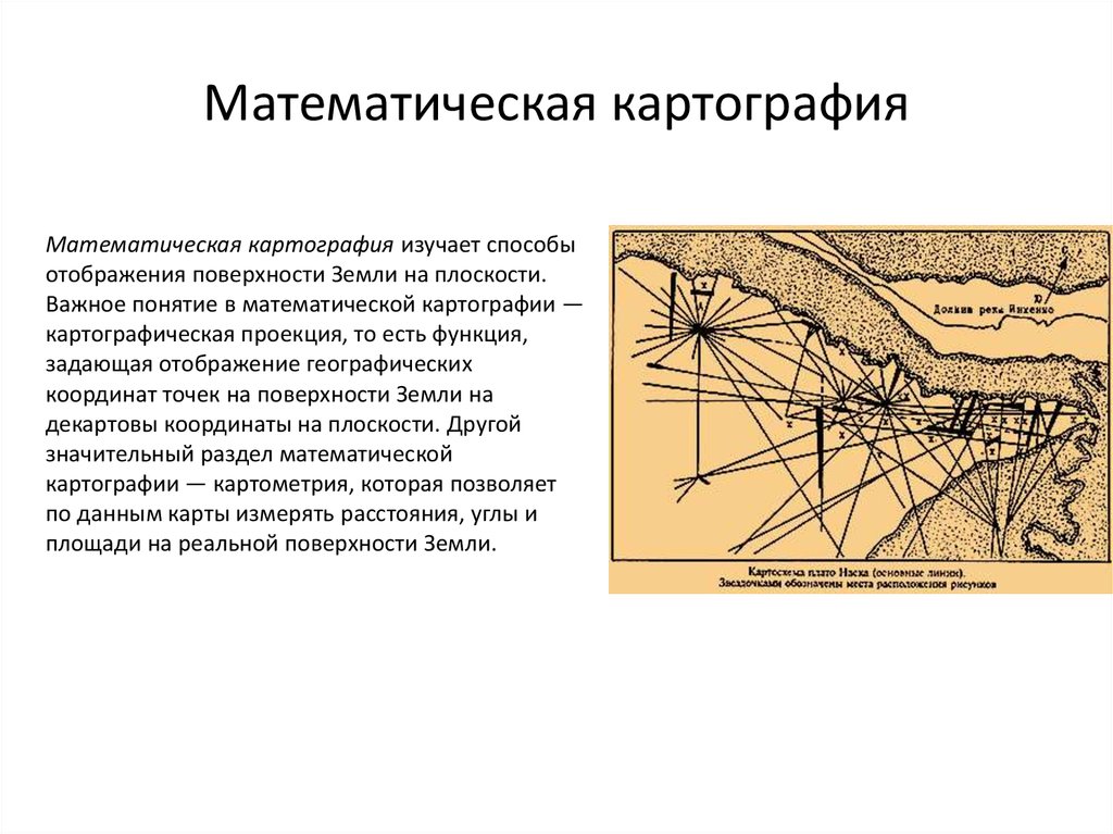 Карта это в картографии