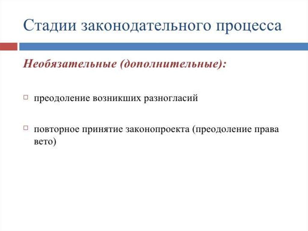 Презентация законодательный процесс в российской федерации