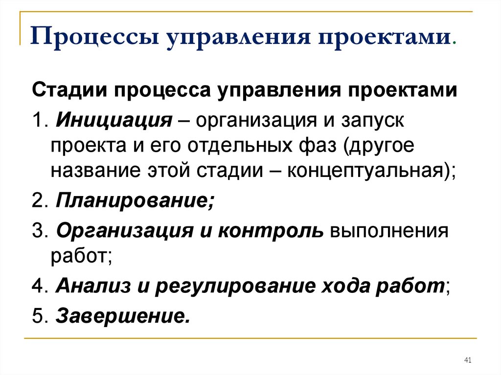 Инициация проекта это стадия процесса управления проектом результатом которой является тест