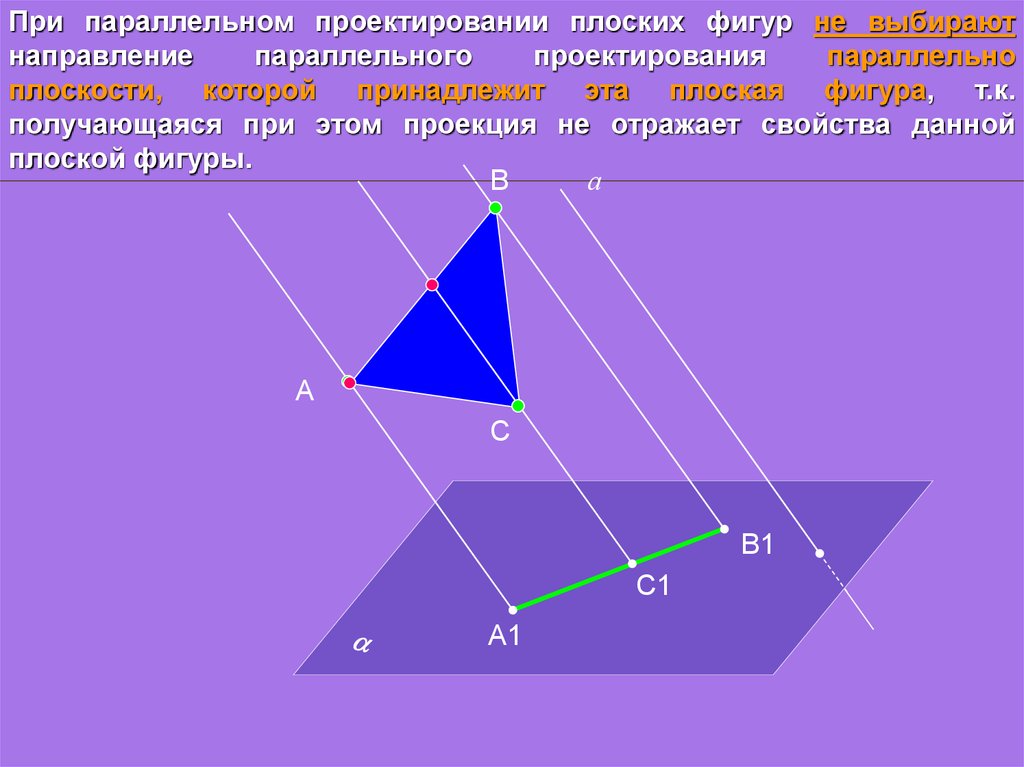 Параллельное направление. Параллельное проектирование фигур. Параллельное проектирование треугольника. Параллельные проектирование плоских фигур. Параллельное проектирование. Параллельные проекции плоских фигур.