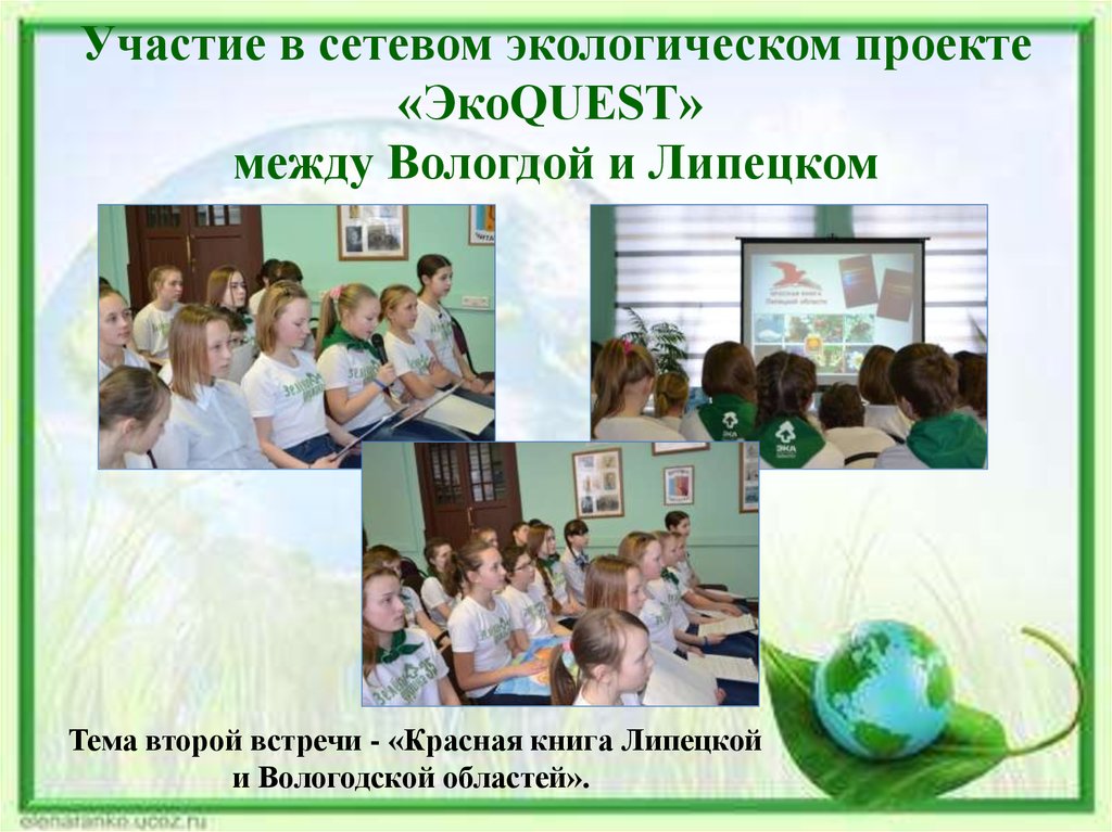 Идеи для экологических проектов