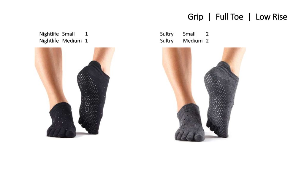 Grip | Full Toe | Low Rise