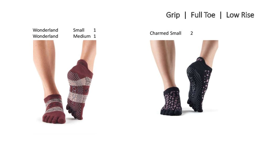 Grip | Full Toe | Low Rise