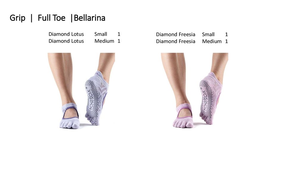 Grip | Full Toe |Bellarina
