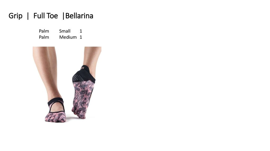 Grip | Full Toe |Bellarina