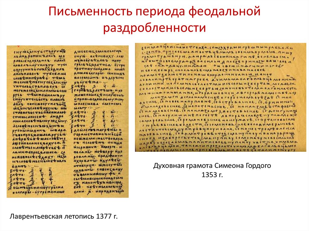 Период феодальной раздробленности. Делопроизводство период феодальной раздробленности (XI-XV ВВ.). Летописи периода феодальной раздробленности. Письменность в период феодальной раздробленности. Архивы в период феодальной раздробленности.