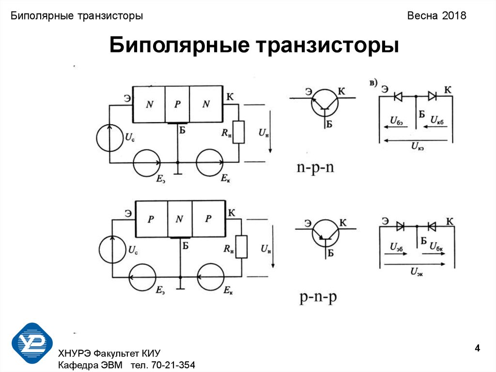 Биполярные транзисторы презентация