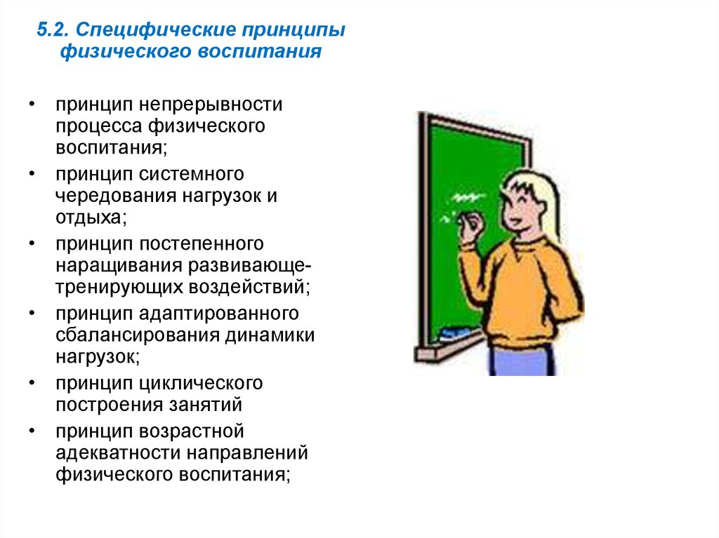 Системное чередование нагрузок и отдыха. Принцип непрерывности процесса физического воспитания. Специфические принципы физического воспитания. Сущность принципа непрерывности процесса физического воспитания. Принципы цикличности процесса физического воспитания.