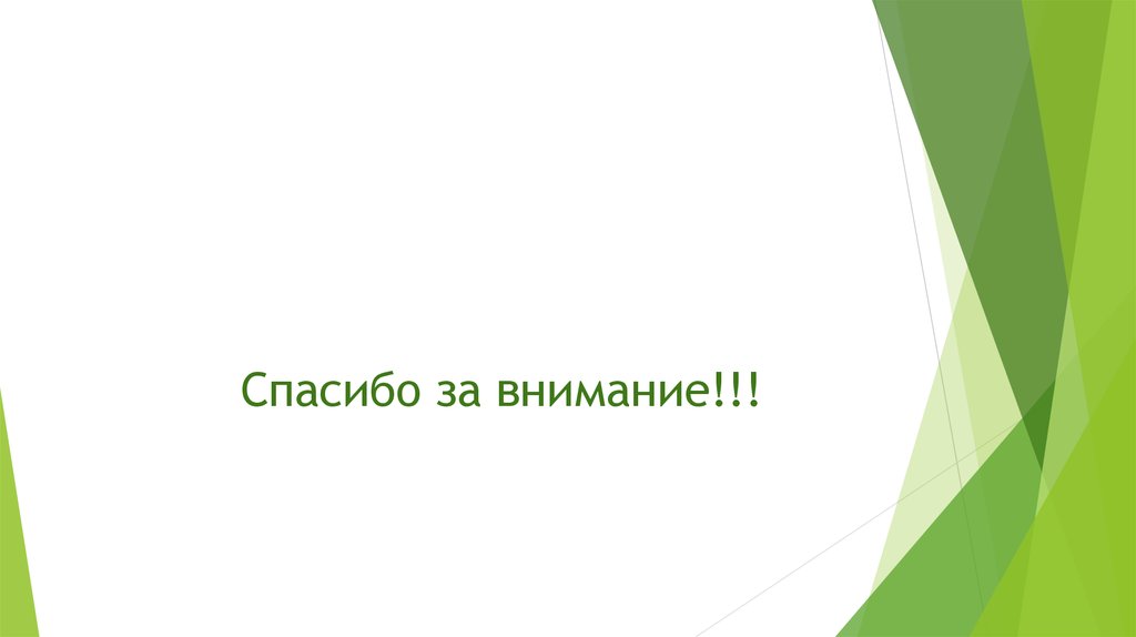 Спасибо за внимание!!!